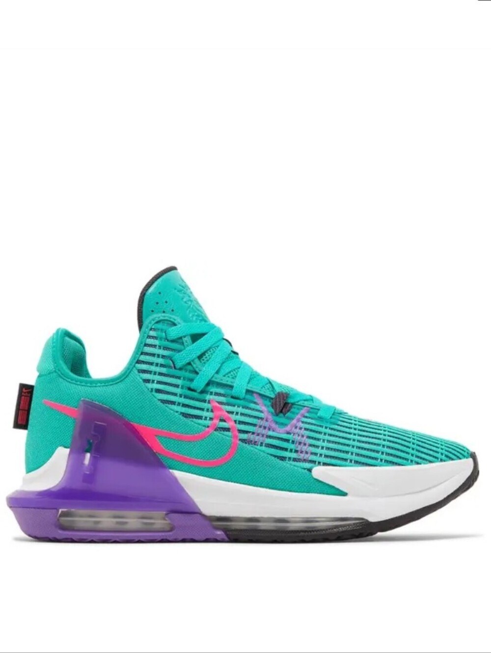 Nike Lebron Witness 6 Clear Emerald Wild Berry